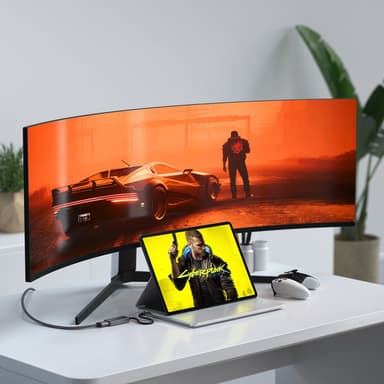 Satechi USB-C - HDMI 2.1 kaapeli (harmaa)