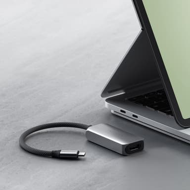 Satechi USB-C - HDMI 2.1 kaapeli (harmaa)