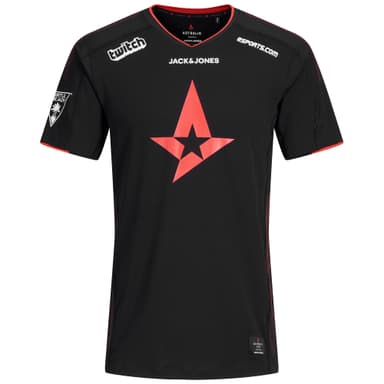 Astralis t-paita 2019 musta/pun (XL)