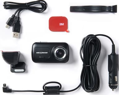 Nextbase 222X autokamera takakameralla