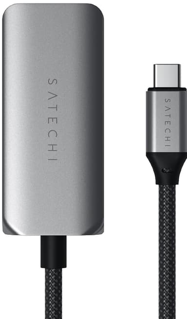Satechi USB-C - HDMI 2.1 kaapeli (harmaa)