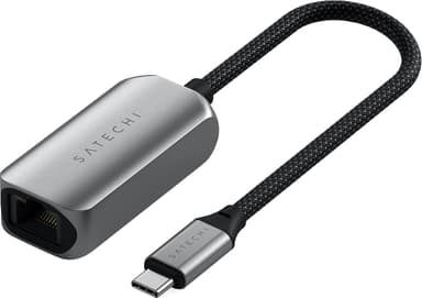 Satechi USB-C - Ethernet kaapeli (harmaa)