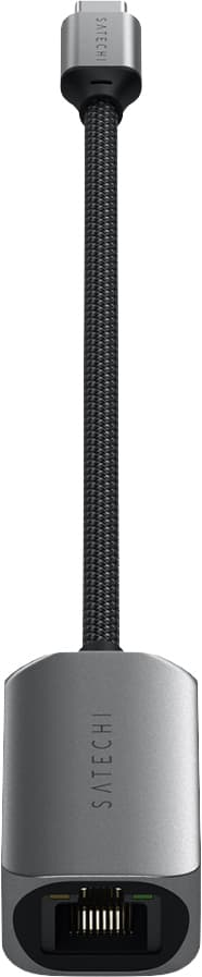 Satechi USB-C - Ethernet kaapeli (harmaa)