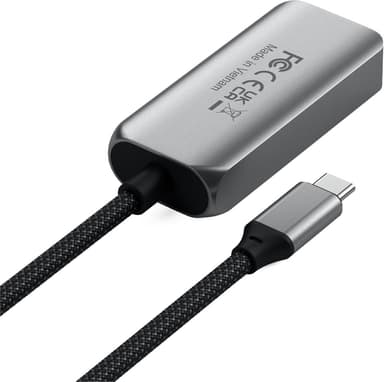 Satechi USB-C - HDMI 2.1 kaapeli (harmaa)