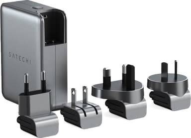 Satechi USB-C latausasema (harmaa)