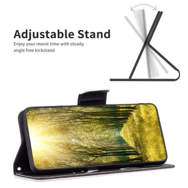 Samsung Galaxy S24 Lompakkotelineen kotelo Kuviollinen puhelimen kansi