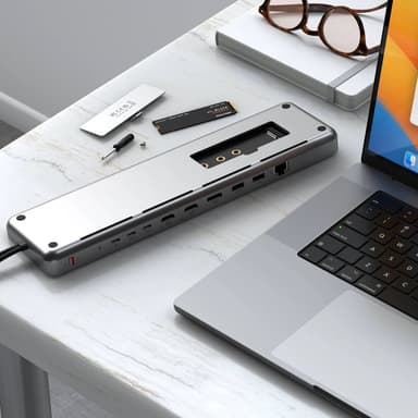 Satechi USB-C SSD telakointiasema (harmaa)