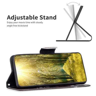 Samsung Galaxy S24 Lompakkotelineen kotelo Kuviollinen puhelimen kansi