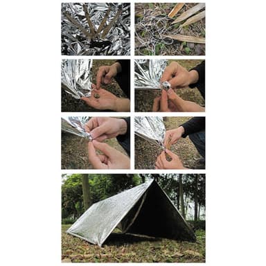 hätähuopa Survival Rescue First Aid Foil Lämpöpeite 130x210cm