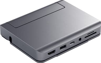 Satechi iPad Pro hubi tabletille (harmaa)