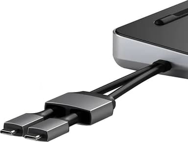 Satechi USB-C SSD telakointiasema (harmaa)