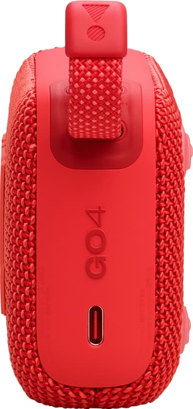 JBL Go 4 kannettava kaiutin (punainen)