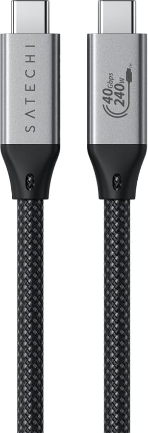 Satechi USB-C 4 kaapeli 1,2 m (musta)