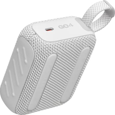 JBL Go 4 kannettava kaiutin (valkoinen)