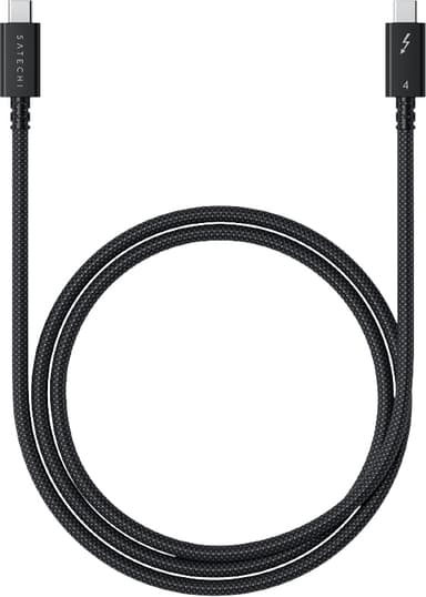 Satechi Thunderbolt 4 Pro kaapeli 1 m (musta)