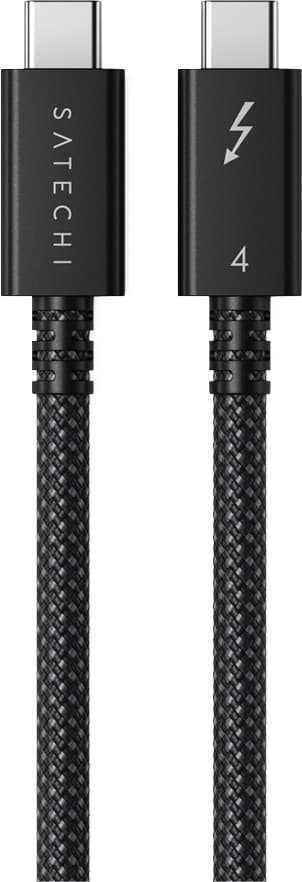 Satechi Thunderbolt 4 Pro kaapeli 1 m (musta)
