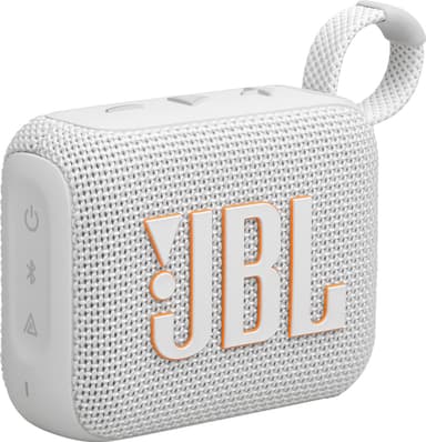 JBL Go 4 kannettava kaiutin (valkoinen)
