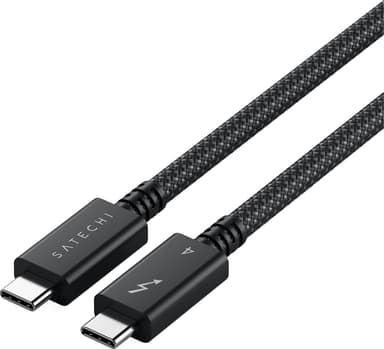 Satechi Thunderbolt 4 Pro kaapeli 1 m (musta)