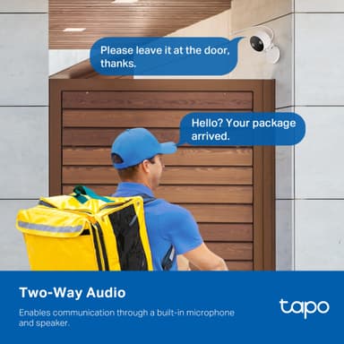 TP-Link Tapo C120 WiFi turvakamera ulkokäyttöön