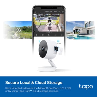 TP-Link Tapo C120 WiFi turvakamera ulkokäyttöön