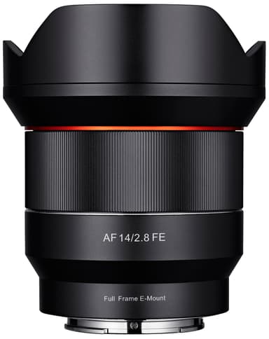Samyang AF 14 mm F2.8 objektiivi (Sony E-Mount)