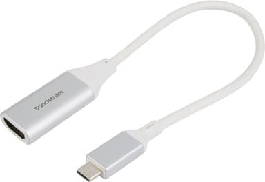 Sandstrøm USB-C - HDMI adapteri