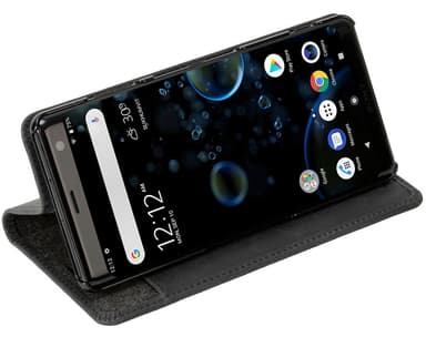 Krusell Sony Xperia XZ3 Sunne 2 lompakkokotelo (musta)