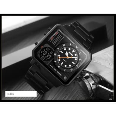 SKMEI Dual Display Sport Watch Sekuntikellohälytys Digitaalinen kello