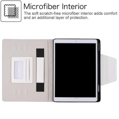 iPad 10.2 (2021)/(2020)/(2019) Kirjontaristikot -tabletin kansi