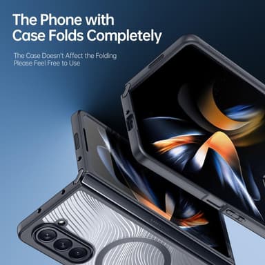 DUX DUCIS Aimo -sarjan magneettikotelo Samsung Galaxy Z Fold5: lle
