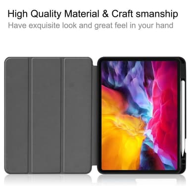 iPad Pro 11 2021 kolminkertainen jalustan tablettikotelo - Graffiti