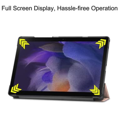 Kolminkertainen telinekotelo Samsung Galaxy Tab A8 10.5"" (2021) -ruusukulta