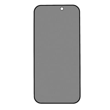 iPhone 15 Plus:lle Karkaistu lasi 180 asteen vakoiluntorjunta Tietosuoja 2kpl