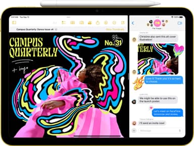iPad 10,9" 64GB 5G (sininen), sis. laturi
