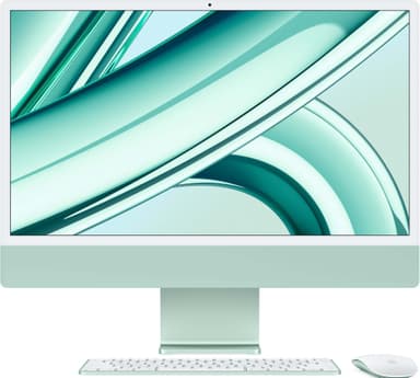 iMac 24" M3 8/10/512 (vihreä)