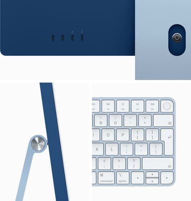 iMac 24" M3 8/10/512 (sininen)