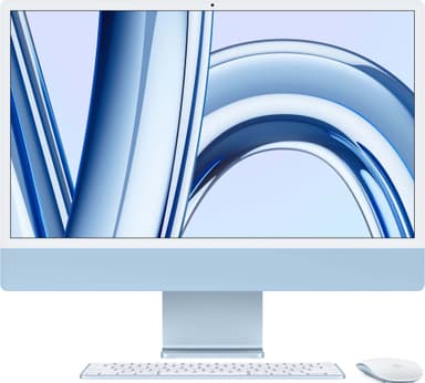 iMac 24" M3 2023 8/10/256 (sininen)