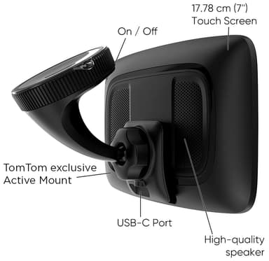 TomTom Go Navigator Europe GPS 7" navigaattori