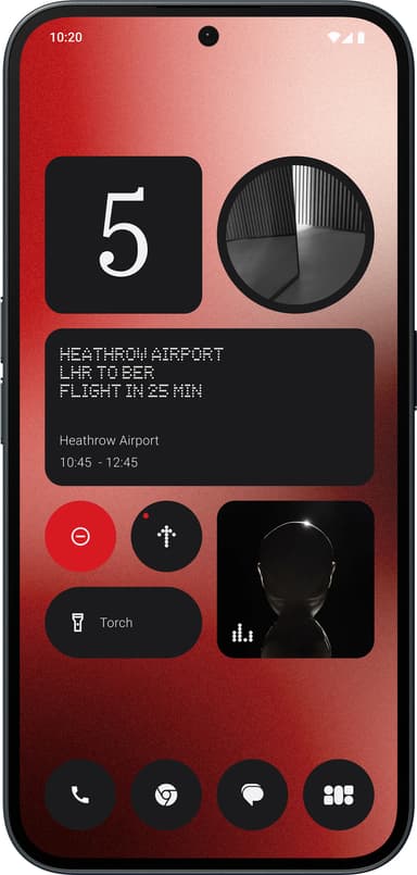 Nothing Phone (2a) 5G älypuhelin 8/128 GB (musta)