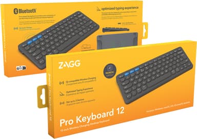Zagg Pro langaton näppäimistö (musta)