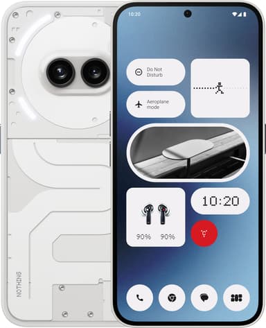 Nothing Phone (2a) 5G älypuhelin 8/128 GB (valkoinen)