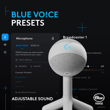 Logitech G Yeti Orb pelimikrofoni (valkoinen)