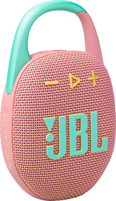 JBL Clip 5 kannettava kaiutin (pinkki)