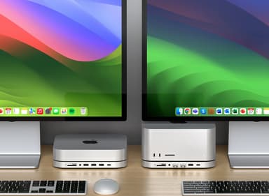 Satechi Mac mini/Studio telakointiasema (hopea)
