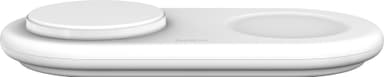 Belkin BoostCharge Pro 2in1 Magnetic Qi2 langaton laturi (valkoinen)