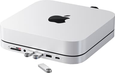 Satechi Mac mini/Studio telakointiasema (hopea)