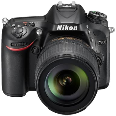 Nikon D7200 järjestelmäkamera + AF-S DX Nikkor 18-105 mm zoomiobjektiivi
