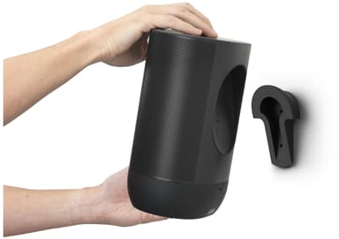 Flexson seinäkiinnike Sonos Move älykaiuttimelle (musta)
