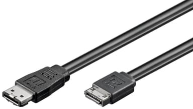 HDD eSATA -kaapeli 1,5 Gt / 3 Gt / 6 Gt