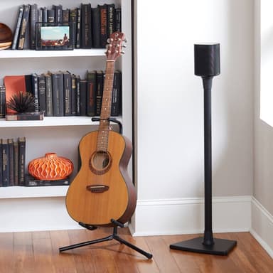 SANUS Floor Stand for Sonos One SL Play:1 Play:3 Single Black